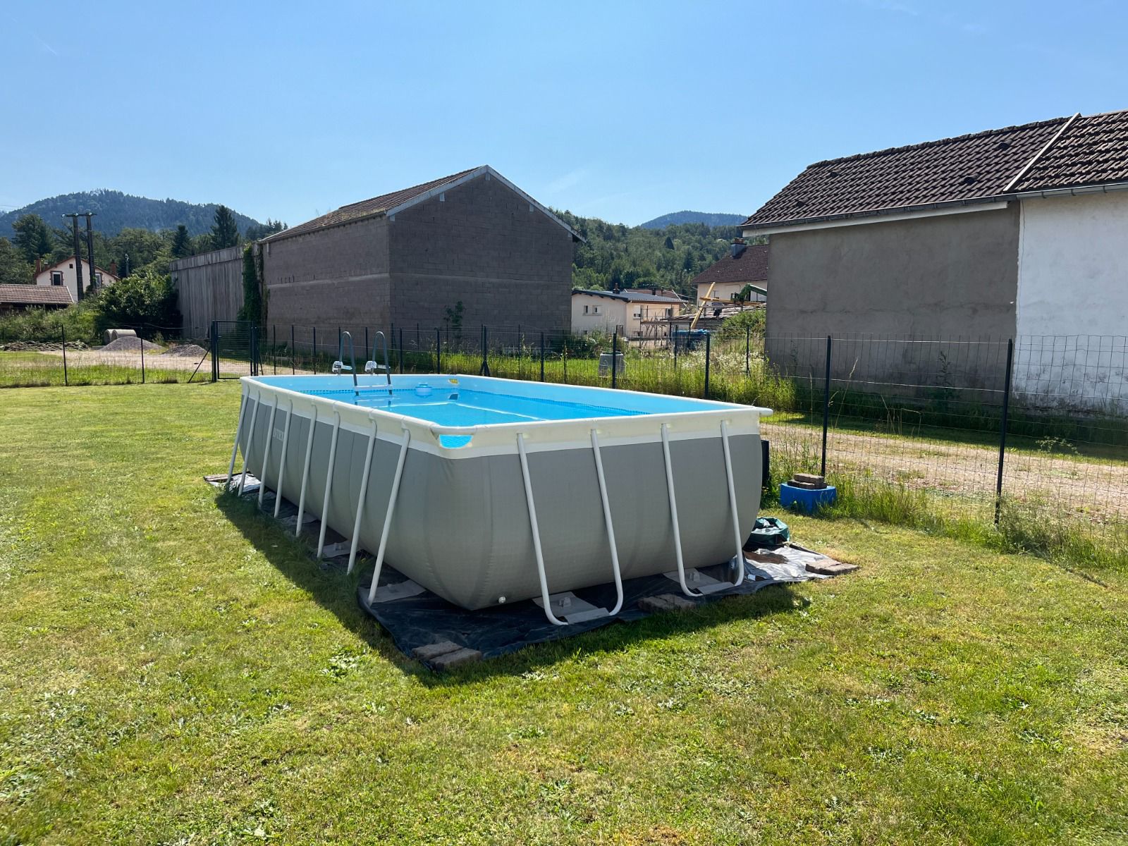 Piscine privative du gîte